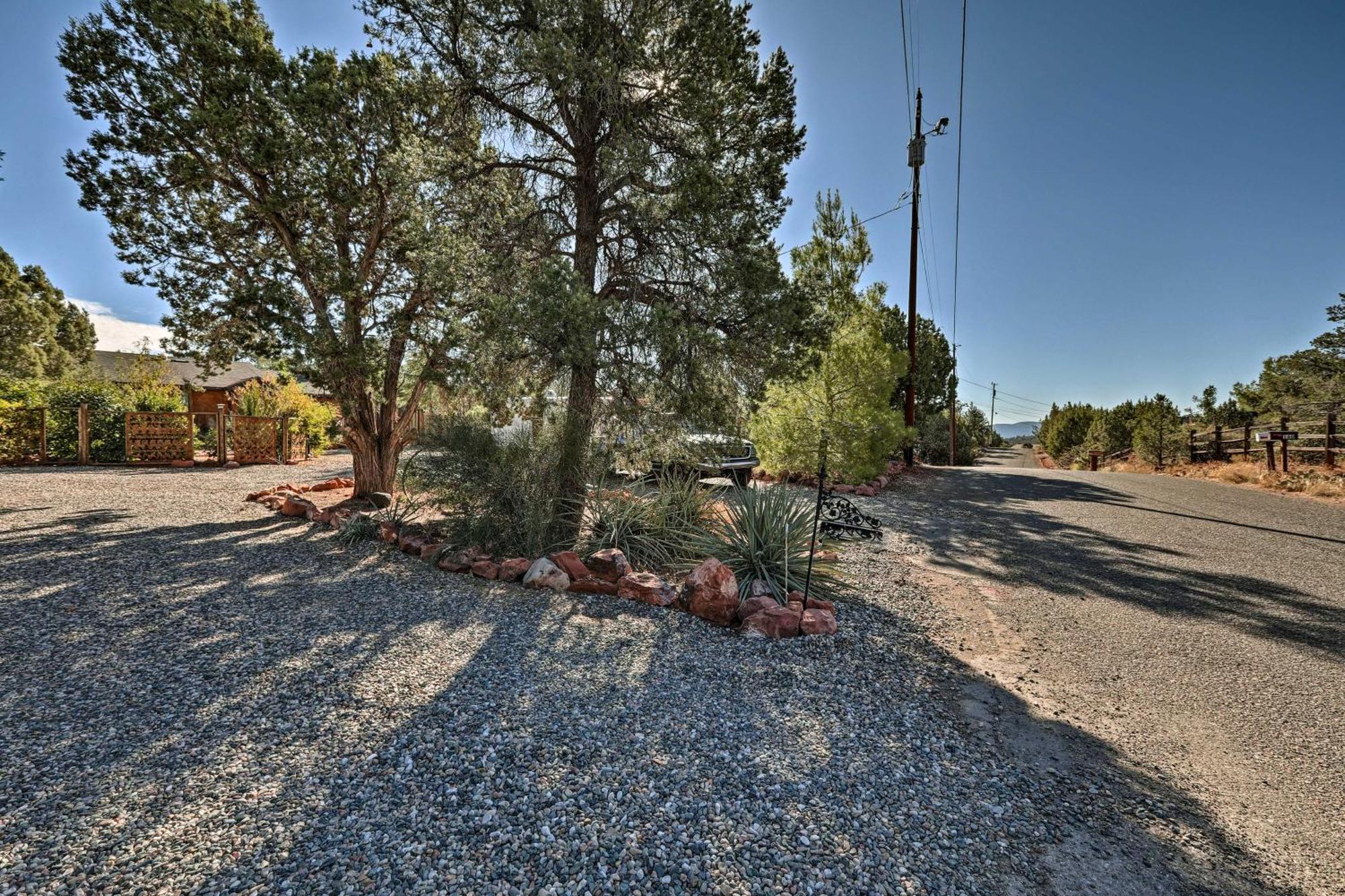 Cozy Romantic Sedona Studio 6 Mi To Red Rock St Pk Exterior foto